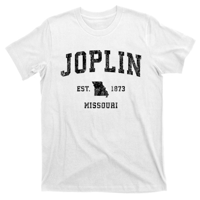 Joplin Missouri Mo Vintage Established Athletic Sports Design T-Shirt