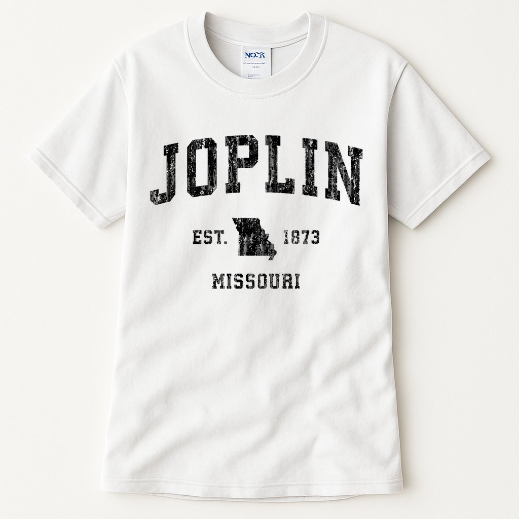 Joplin Missouri Mo Vintage Established Athletic Sports Design Tall T-Shirt