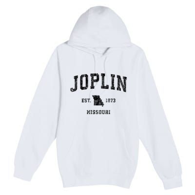 Joplin Missouri Mo Vintage Established Athletic Sports Design Premium Pullover Hoodie