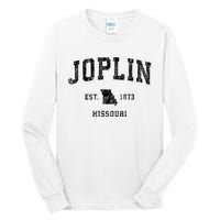 Joplin Missouri Mo Vintage Established Athletic Sports Design Tall Long Sleeve T-Shirt