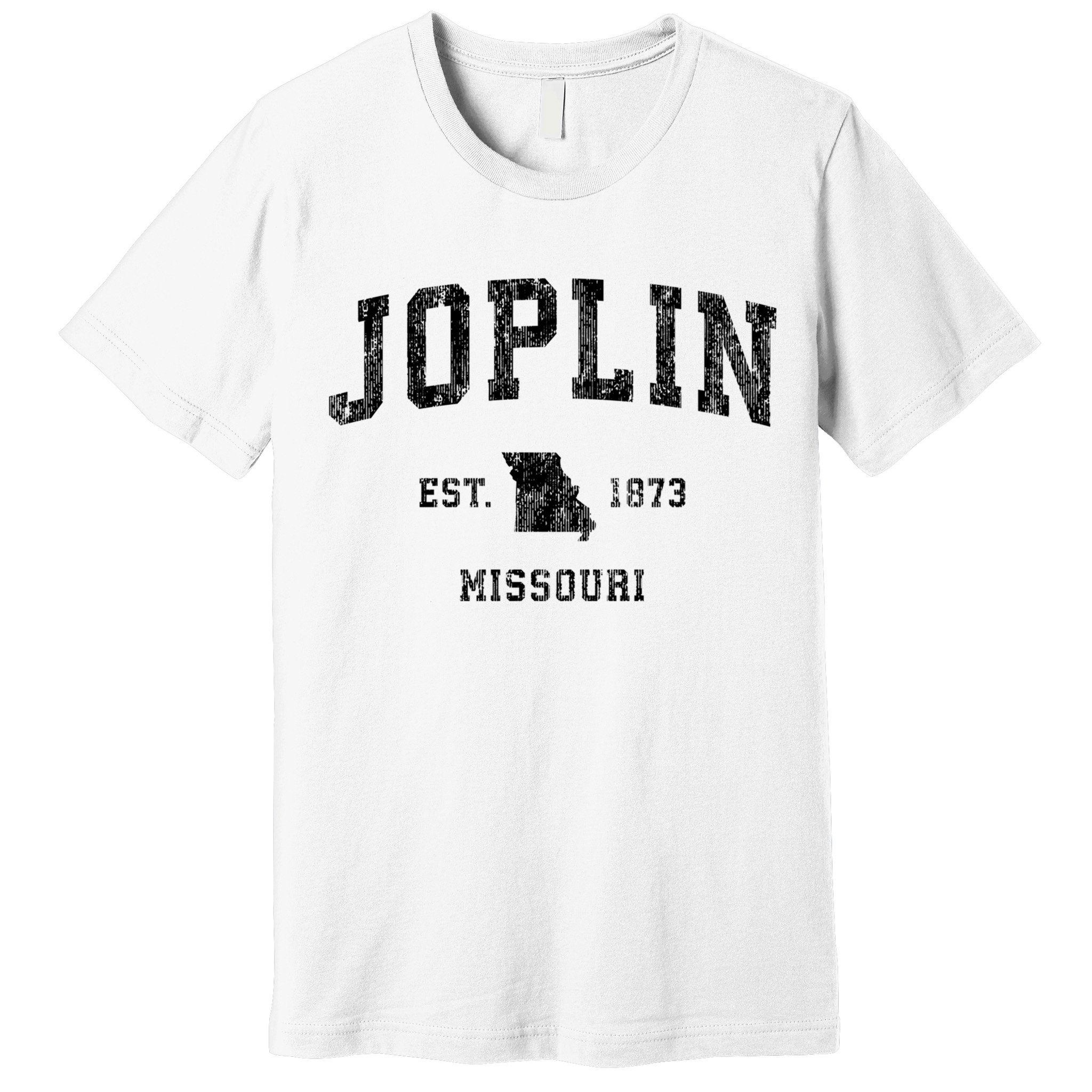 Joplin Missouri Mo Vintage Established Athletic Sports Design Premium T-Shirt
