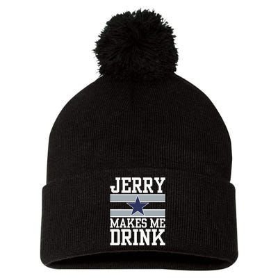 Jerry Makes Me Drink Pom Pom 12in Knit Beanie