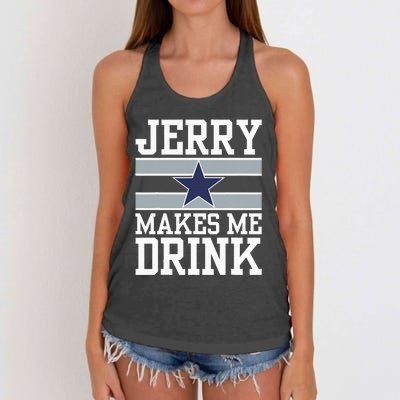 Jerry Makes Me Drink Women's Knotted Racerback Tank