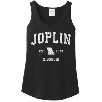 Joplin Missouri Mo Vintage Athletic Sports Ladies Essential Tank