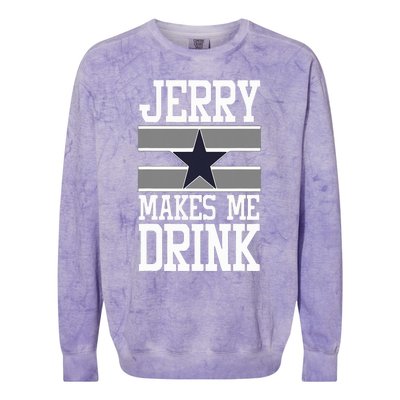 Jerry Makes Me Drink Colorblast Crewneck Sweatshirt