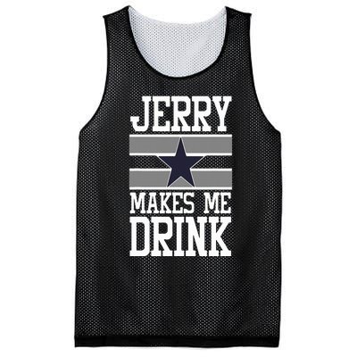 Jerry Makes Me Drink Mesh Reversible Basketball Jersey Tank