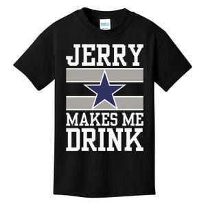 Jerry Makes Me Drink Funny Gift For Fan Kids T-Shirt