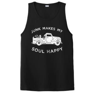 Junk Makes My Soul Happy For Junkin Trucker PosiCharge Competitor Tank