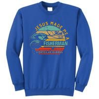 Jesus Made Me A Fisher Of Man Christian Sweatshirt