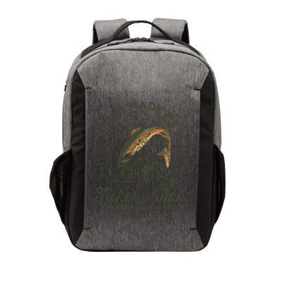 Jesus Made Me A Fisher Of Man I Catch He Cleans Vector Backpack