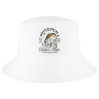 Jesus Made Me A Fisher Of Man I Catch He Cleans Cool Comfort Performance Bucket Hat