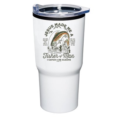 Jesus Made Me A Fisher Of Man I Catch He Cleans Tumbler