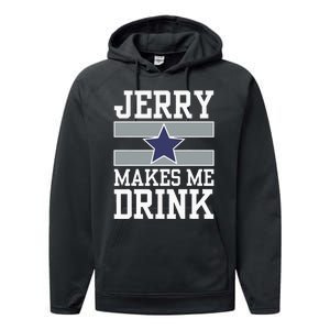 Jerry Makes Me Drink Performance Fleece Hoodie