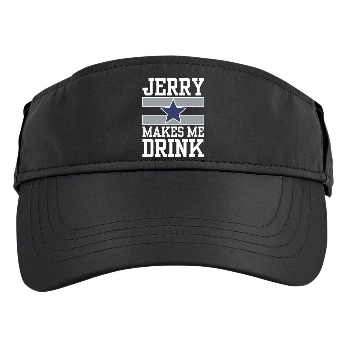 Jerry Makes Me Drink Adult Drive Performance Visor