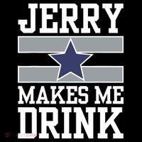 Jerry Makes Me Drink Drawstring Bag