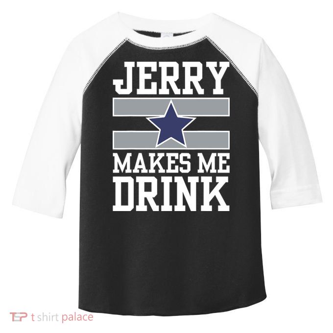 Jerry Makes Me Drink Toddler Fine Jersey T-Shirt