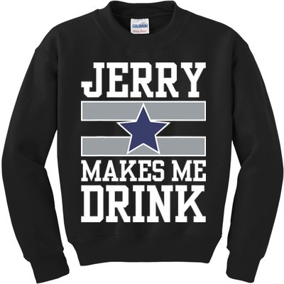 Jerry Makes Me Drink Kids Sweatshirt