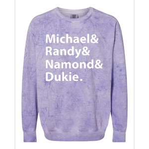 Julito Mccullum Michael Randy Namond Dukie Colorblast Crewneck Sweatshirt