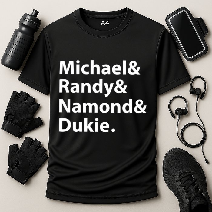 Julito Mccullum Michael Randy Namond Dukie Cooling Performance Crew T-Shirt