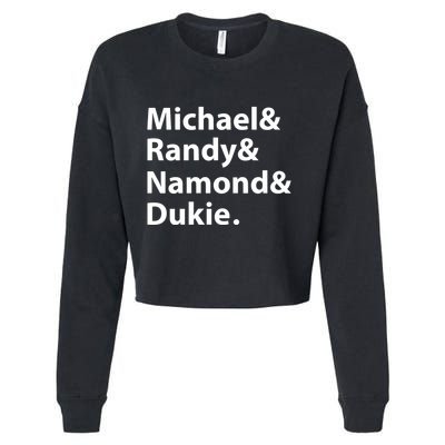 Julito Mccullum Michael Randy Namond Dukie Cropped Pullover Crew