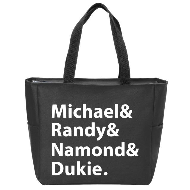 Julito Mccullum Michael Randy Namond Dukie Zip Tote Bag