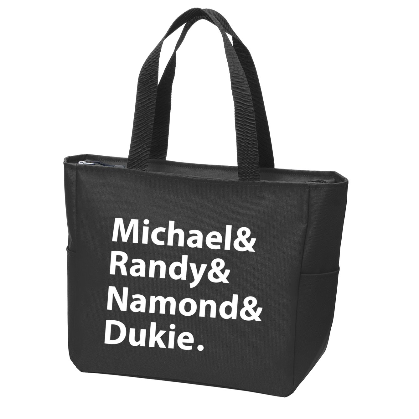 Julito Mccullum Michael Randy Namond Dukie Zip Tote Bag