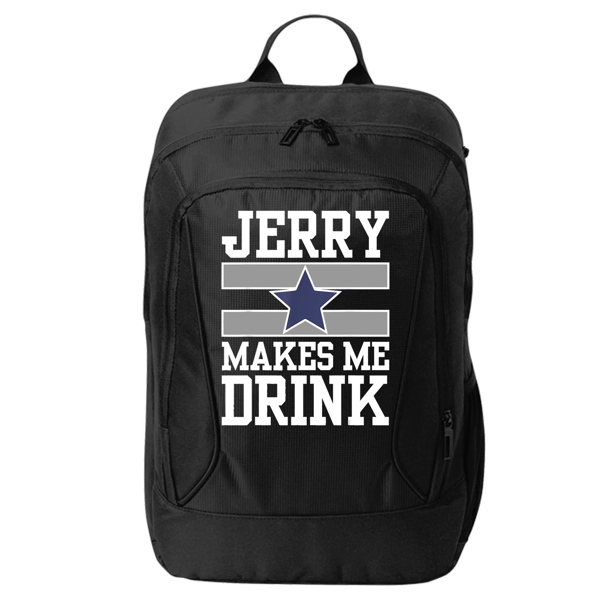 Jerry Makes Me Drink City Backpack