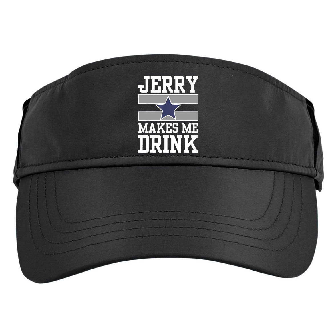 Jerry Makes Me Drink Adult Drive Performance Visor