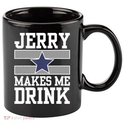 Jerry Makes Me Drink 11oz C Handle Ceramic Mug