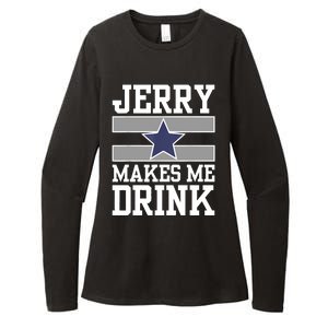 Jerry Makes Me Drink Womens CVC Long Sleeve Shirt