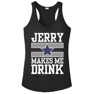 Jerry Makes Me Drink Ladies PosiCharge Competitor Racerback Tank