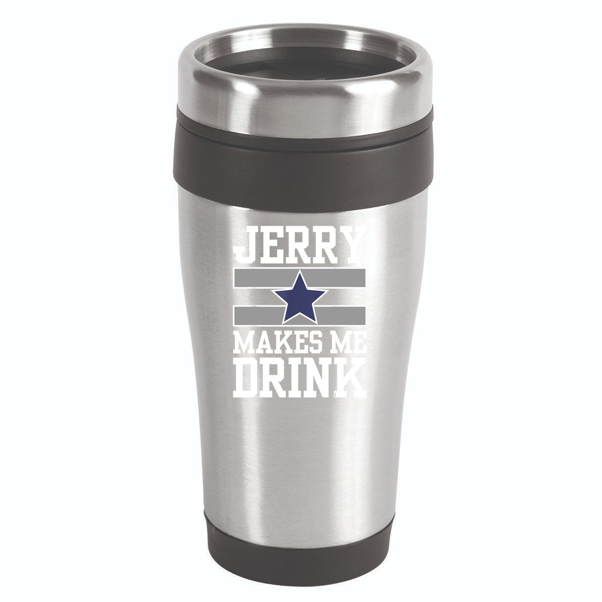 Jerry Makes Me Drink 16oz Travel Tumbler