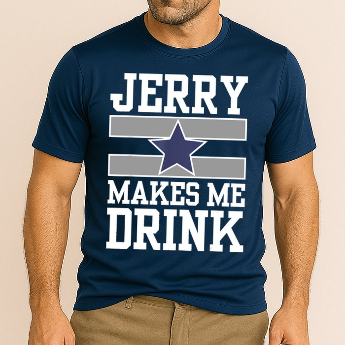 Jerry Makes Me Drink Cooling Performance Crew T-Shirt