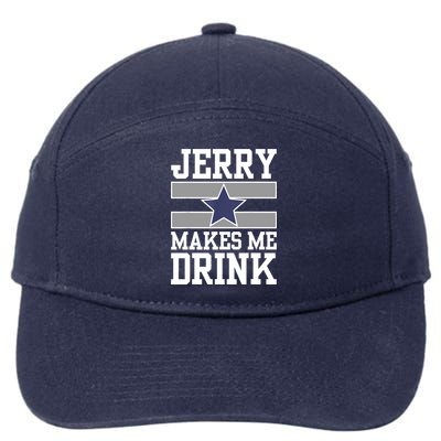 Jerry Makes Me Drink 7-Panel Snapback Hat