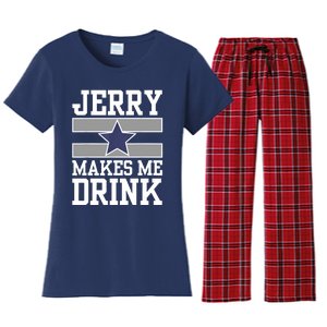 Jerry Makes Me Drink Women's Flannel Pajama Set