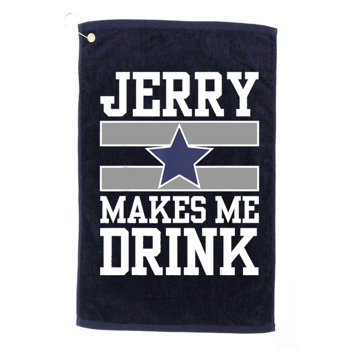 Jerry Makes Me Drink Golf Towel