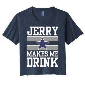 Jerry Makes Me Drink Women's Crop Top Tee