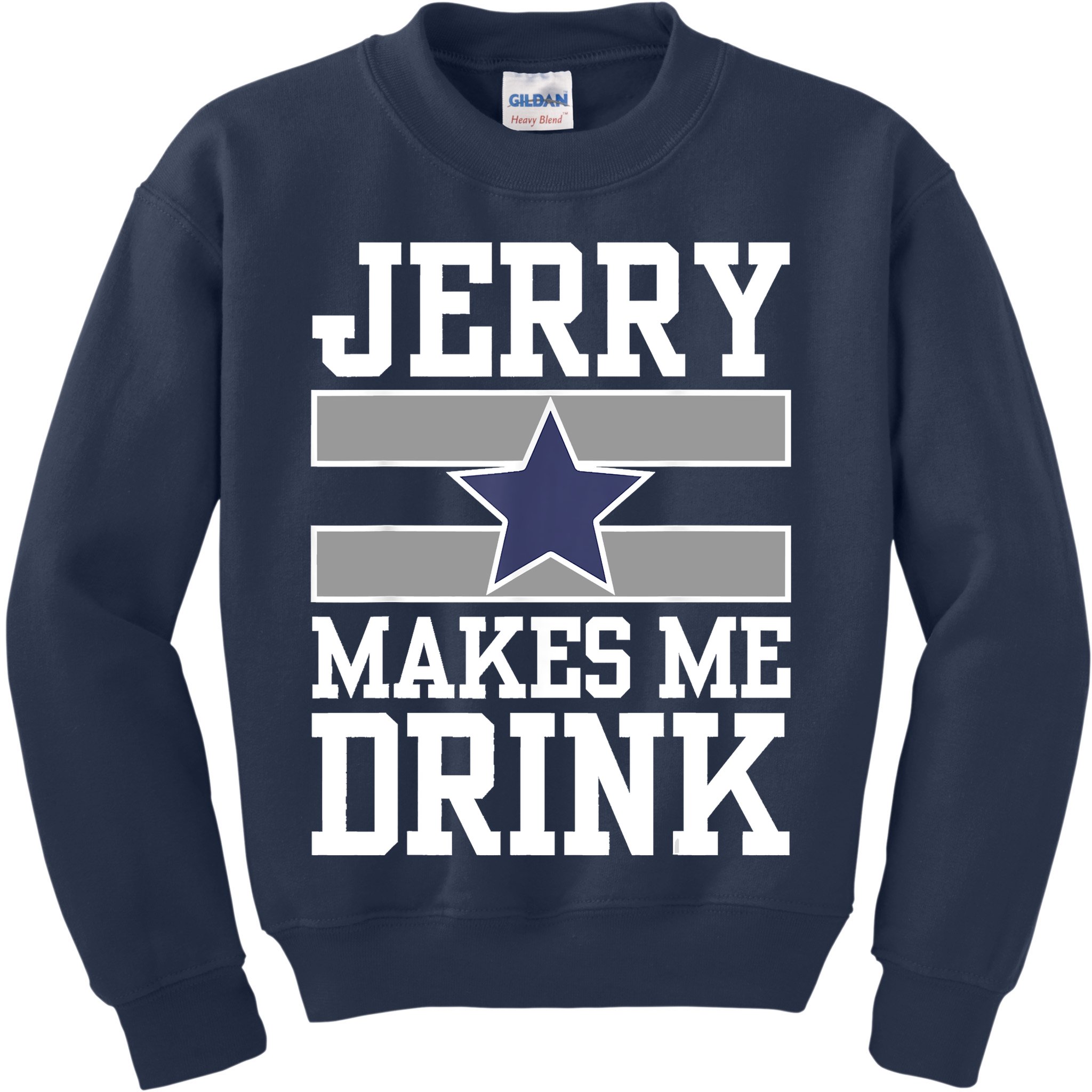Jerry Makes Me Drink Kids Sweatshirt