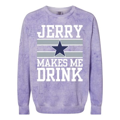 Jerry Makes Me Drink Colorblast Crewneck Sweatshirt