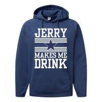 Jerry Makes Me Drink Performance Fleece Hoodie