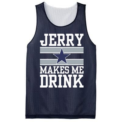 Jerry Makes Me Drink Mesh Reversible Basketball Jersey Tank