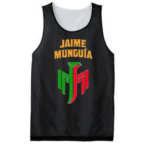 Jaime Munguia Mexican Mexico Lover Mesh Reversible Basketball Jersey Tank