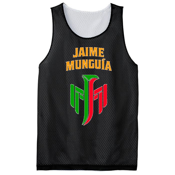 Jaime Munguia Mexican Mexico Lover Mesh Reversible Basketball Jersey Tank