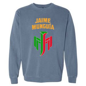 Jaime Munguia Mexican Mexico Lover Garment-Dyed Sweatshirt