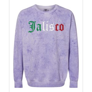 Jalisco Mexico Mexican State Estado Colorblast Crewneck Sweatshirt