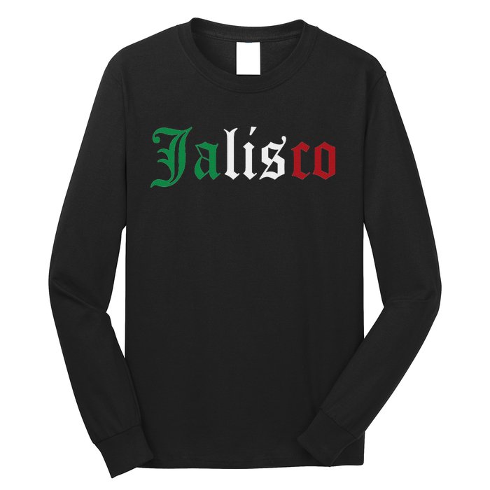 Jalisco Mexico Mexican State Estado Long Sleeve Shirt