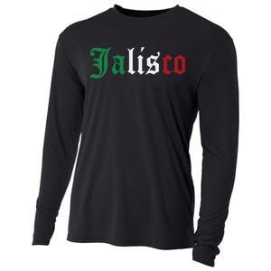 Jalisco Mexico Mexican State Estado Cooling Performance Long Sleeve Crew