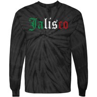 Jalisco Mexico Mexican State Estado Tie-Dye Long Sleeve Shirt