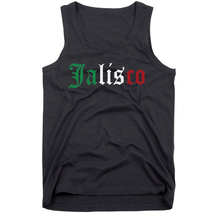 Jalisco Mexico Mexican State Estado Tank Top