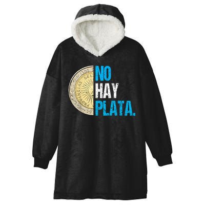 Javier Milei No Hay Plata Coherencia Por Favor Libertarismo Hooded Wearable Blanket